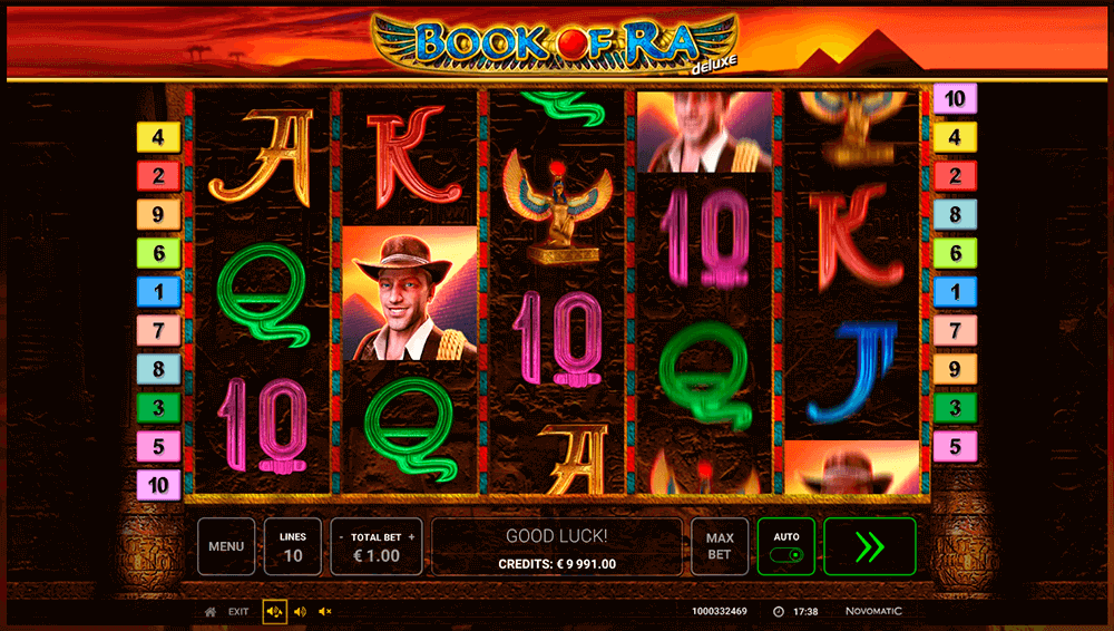 Автоигра в Book of Ra Deluxe